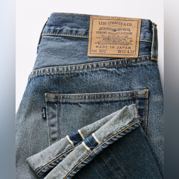 LEVI’S® MEN’S MADE IN JAPAN 1980S 501® JEANS size 32/32 NWOT $398 jeans - Picture 5 of 16